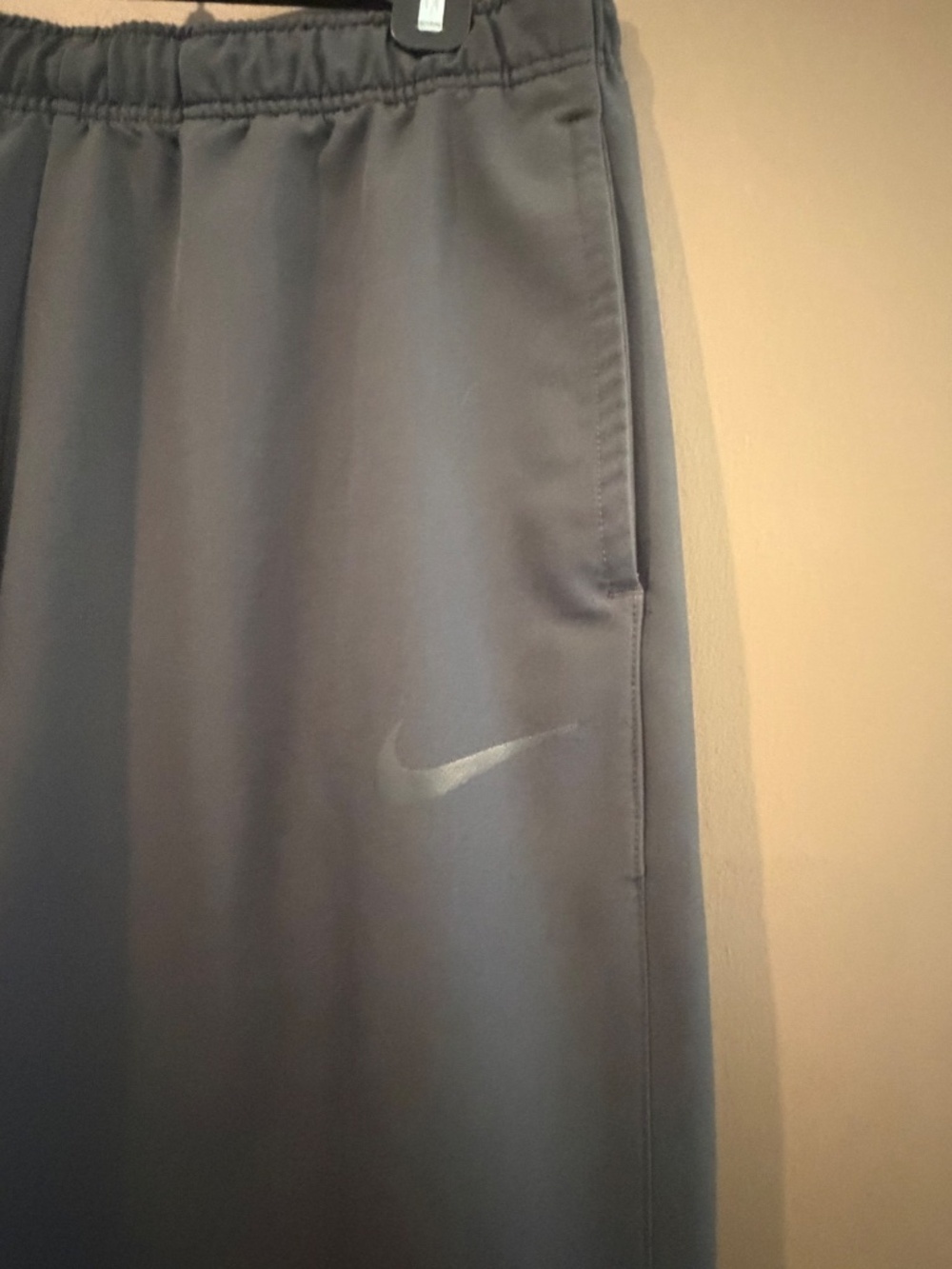 Nike Men's Black Dri-fit Athletic Pants, Gym, Walking, Sporty, Size Large - Picture 2 of 12